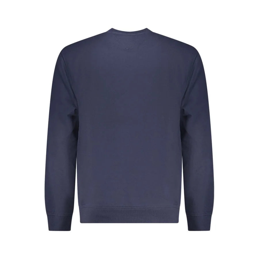 Tommy Hilfiger Blue Cotton Men Sweatshirt