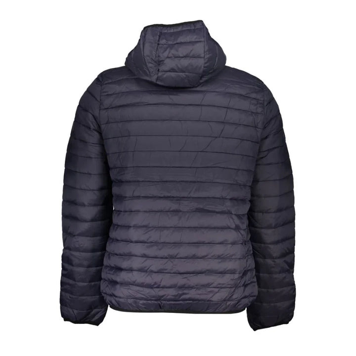 Gianmarco Venturi Blu Poliammide Men’s Jacket