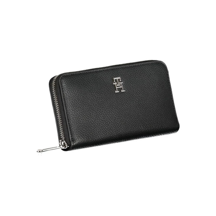 Tommy Hilfiger Nero Poliuretano Women Wallet
