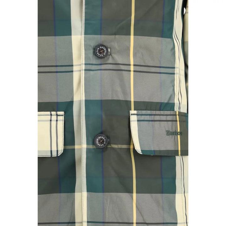 Barbour Bicolor Polyester Trench Coat