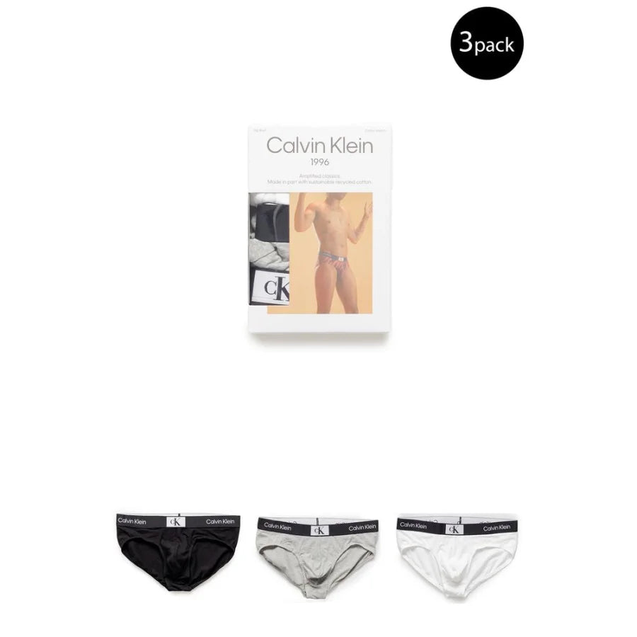 Calvin Klein Underwear White Cotton Briefs