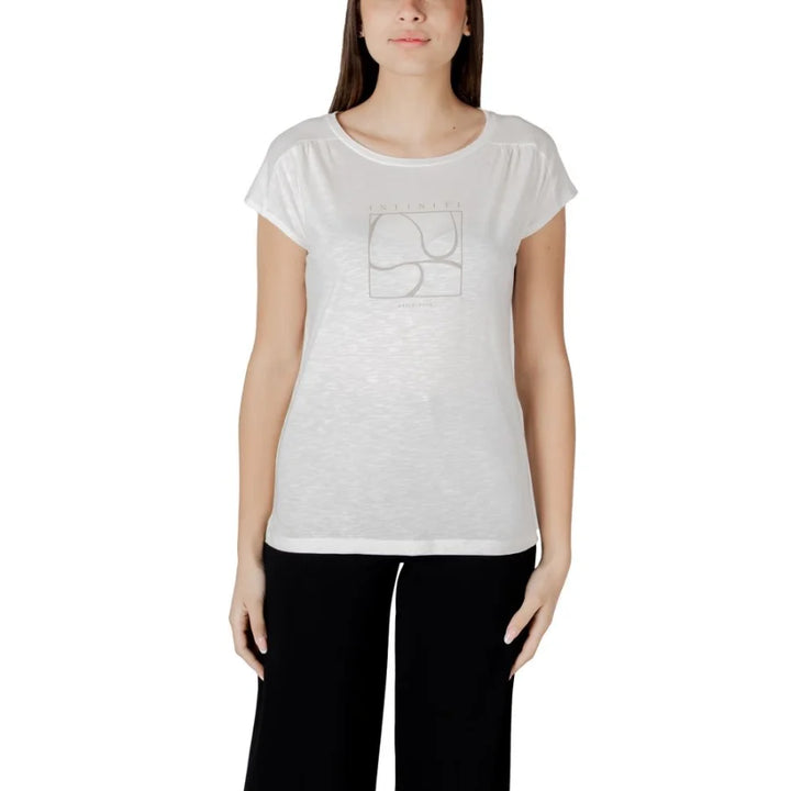 Street One White Cotton T-Shirt