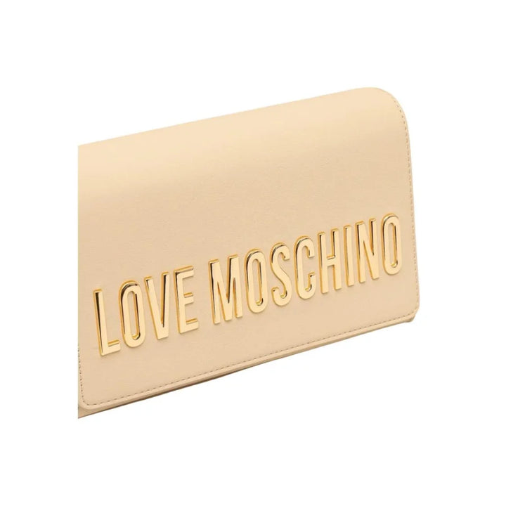 Love Moschino Beige Polyethylene Handbag