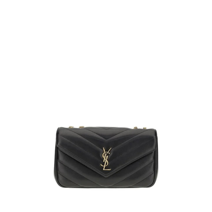 Saint Laurent Black Calf Leather Bos Taurus Shoulder Bag