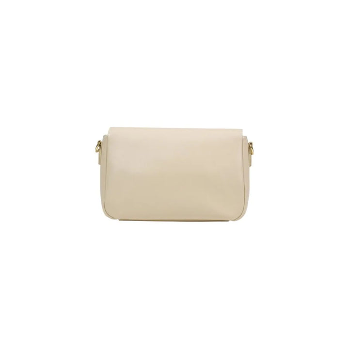 Love Moschino Cream Polyethylene Handbag