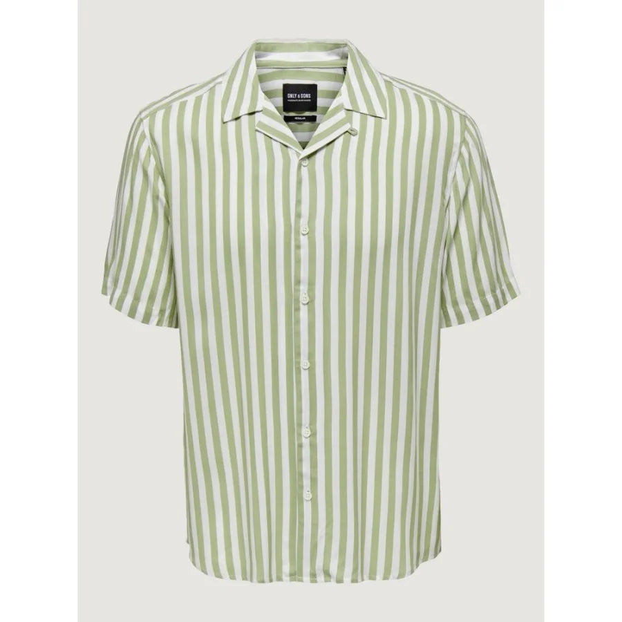 Only & Sons Bicolor Viscose Shortsleeve Shirt