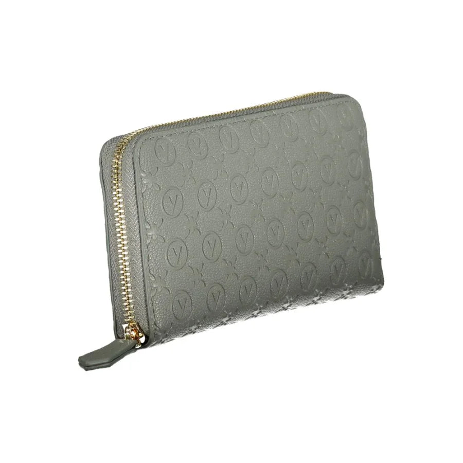 Mario Valentino Grigio Polyurethane Women Wallet