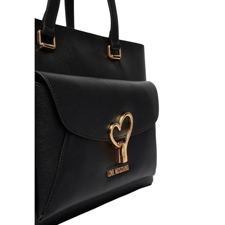 Love Moschino Black Polyethylene Handbag