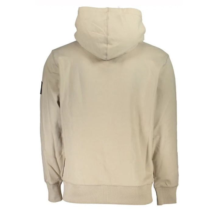 Calvin Klein Beige Cotton Men’s Sweatshirt