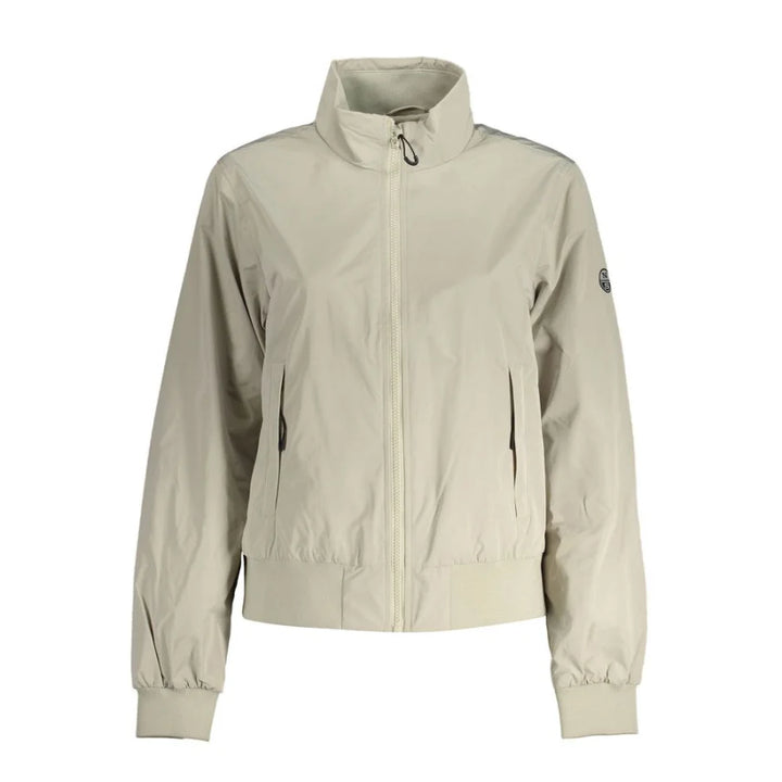 North Sails Grigio Polyester Women Jacket