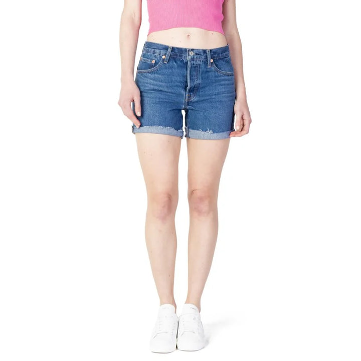 Levi’s Blue Cotton Shorts