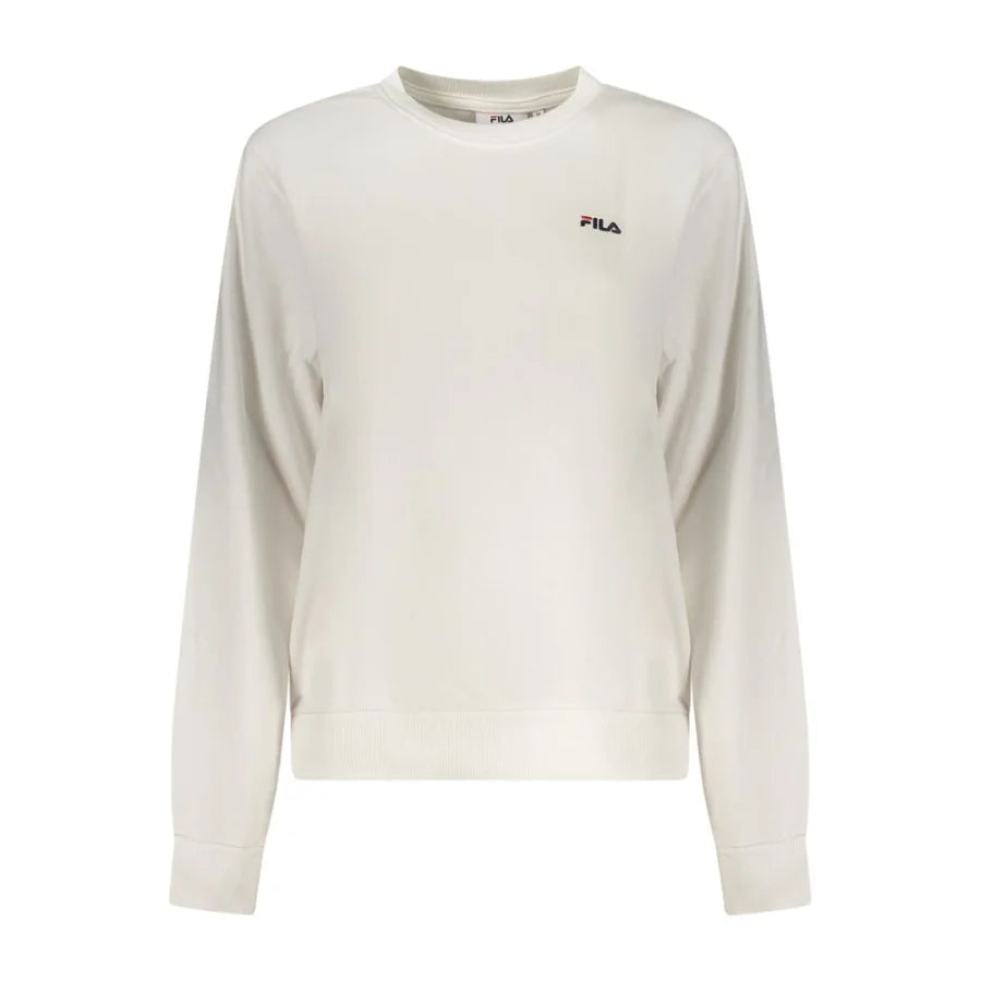 Fila White Cotton Women’s Sweatshirt