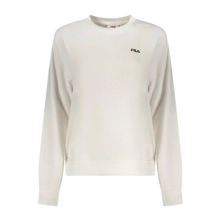 Fila White Cotton Women’s Sweatshirt