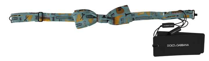 Nœud papillon élégant en soie vert menthe Jazz Club de Dolce &amp;amp; Gabbana