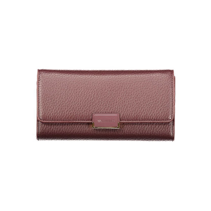 Mario Valentino Rosso Polyurethane Women Wallet