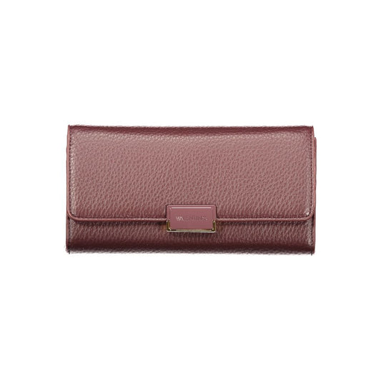 Mario Valentino Rosso Polyurethane Women Wallet
