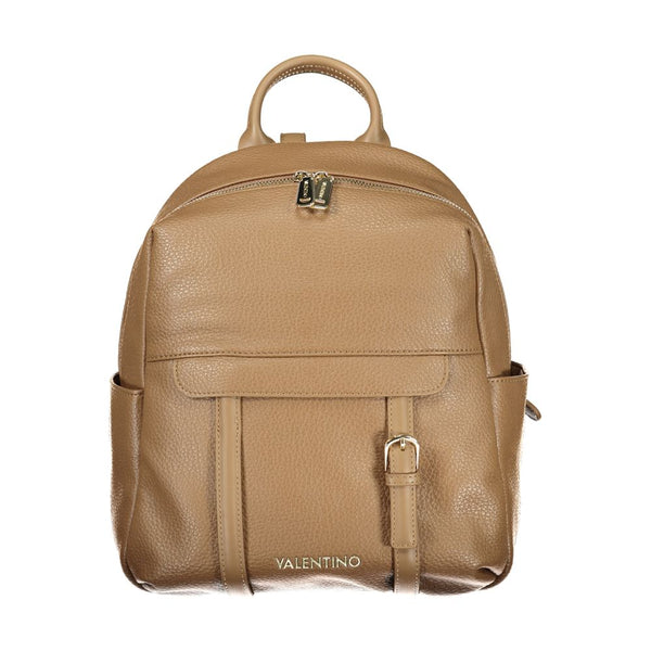 Mario Valentino - Brown Polyurethane Women’s Backpack
