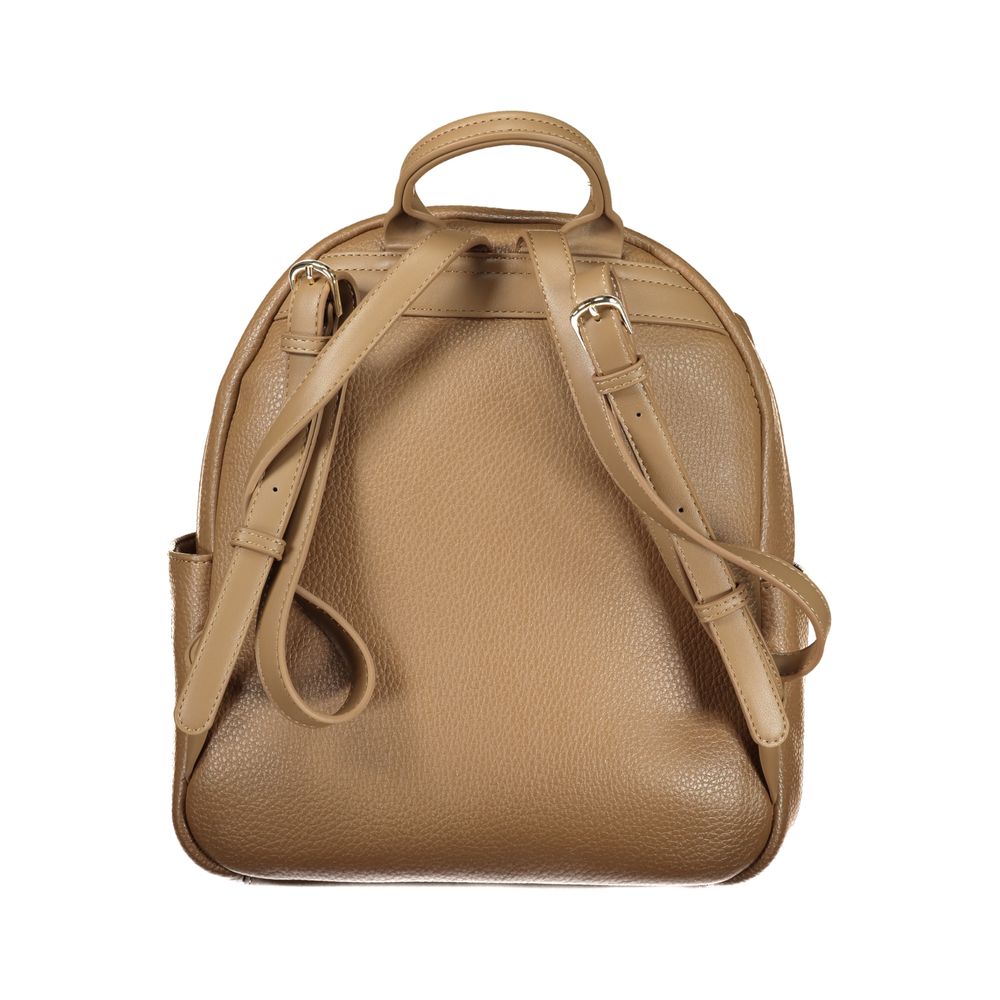 Mario Valentino - Brown Polyurethane Women’s Backpack