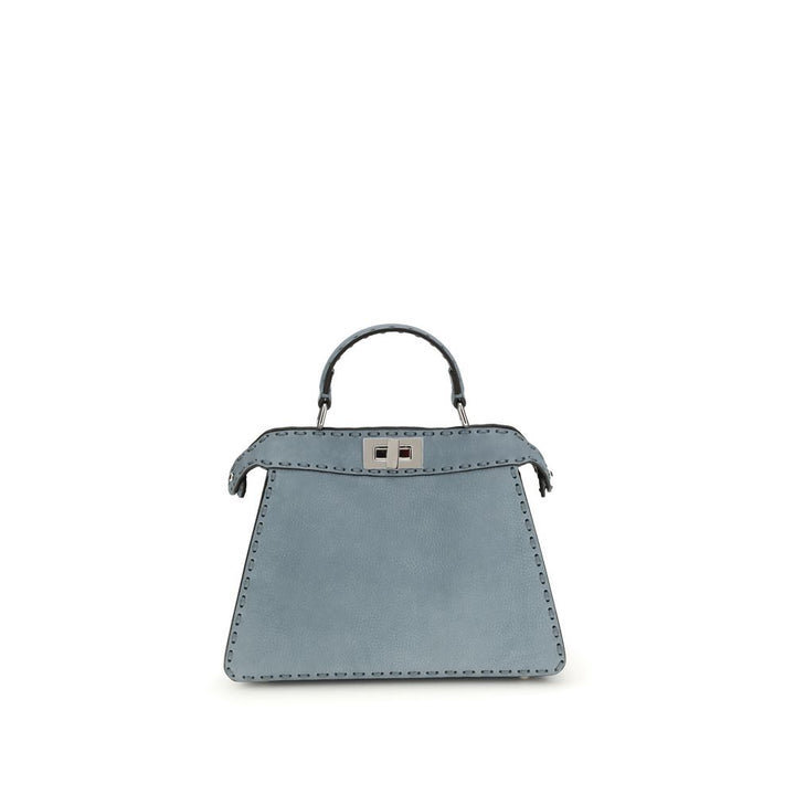 Fendi - Blue Calf Leather Bos Taurus Handbag