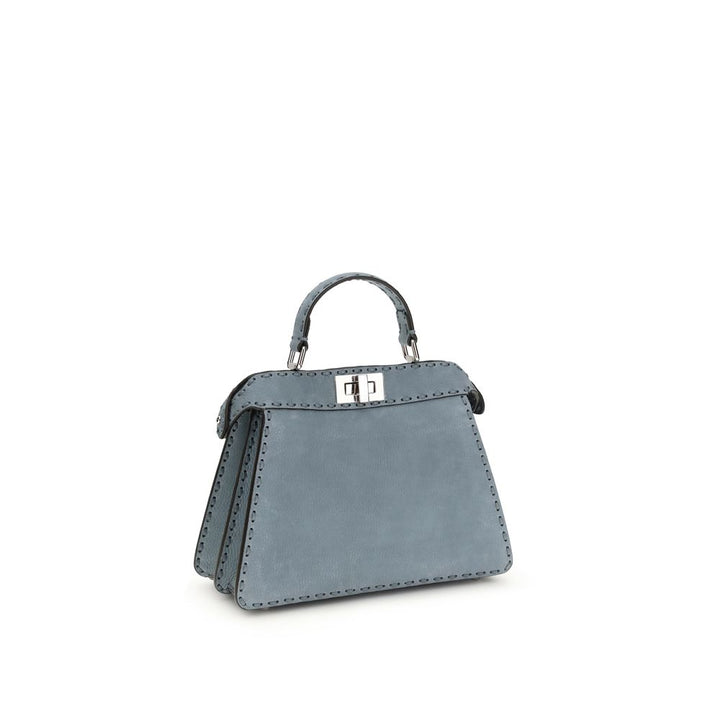 Fendi - Blue Calf Leather Bos Taurus Handbag