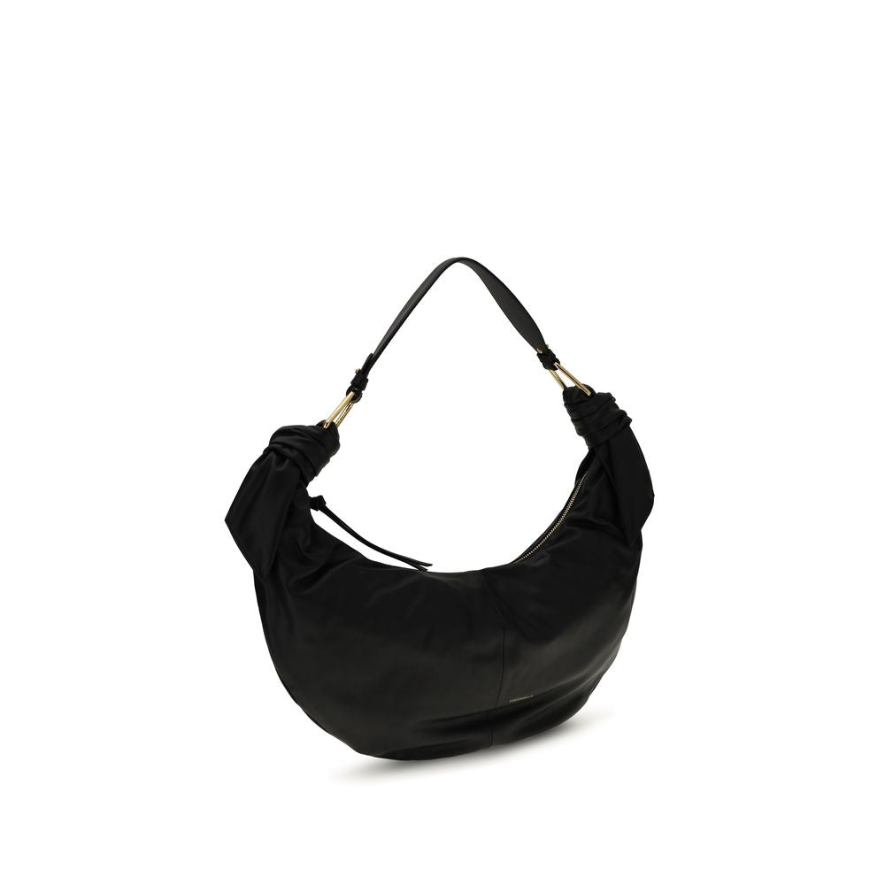 Coccinelle - Black Calf Leather Bos Taurus Shoulder Bag