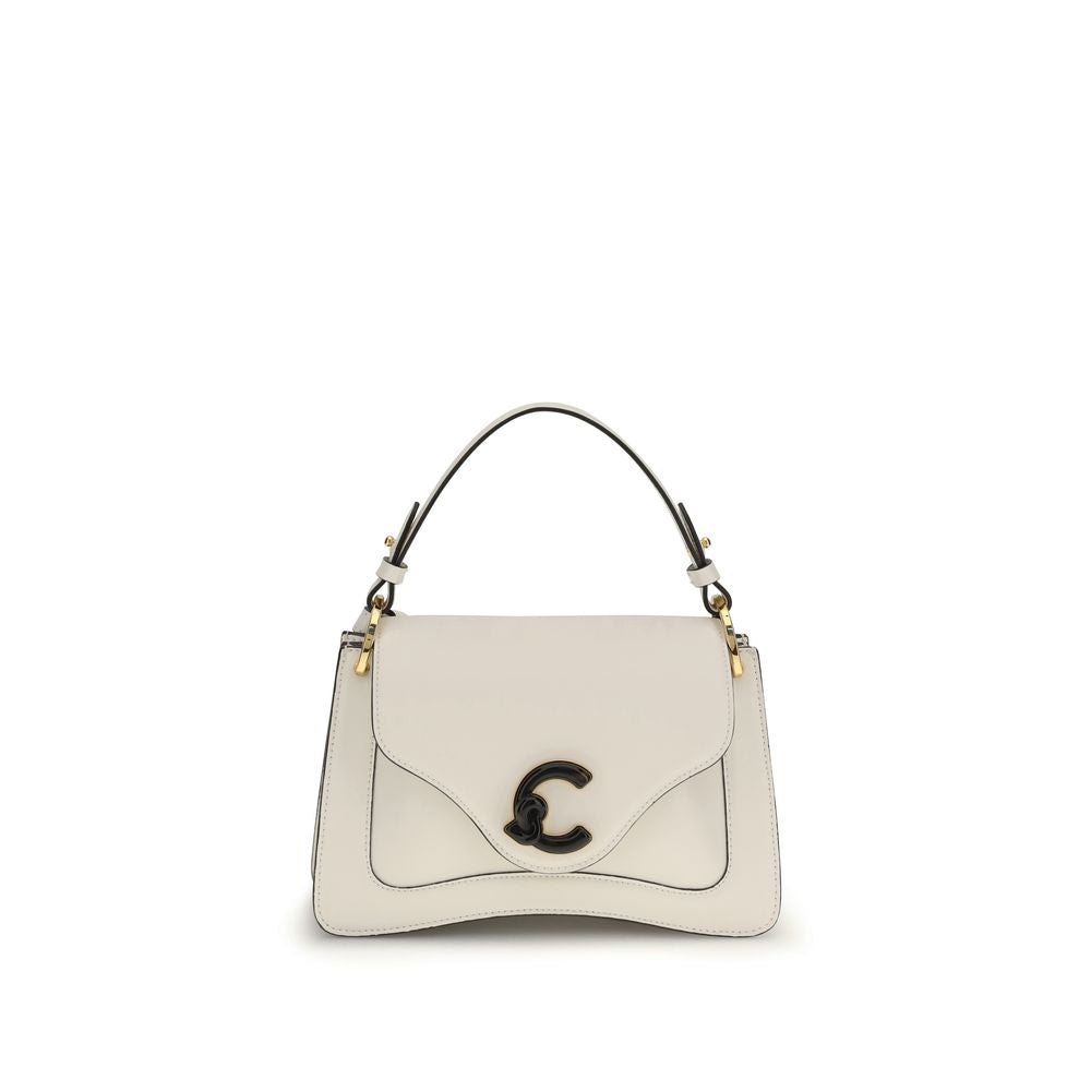 Coccinelle - Beige Calf Leather Bos Taurus Shoulder Bag