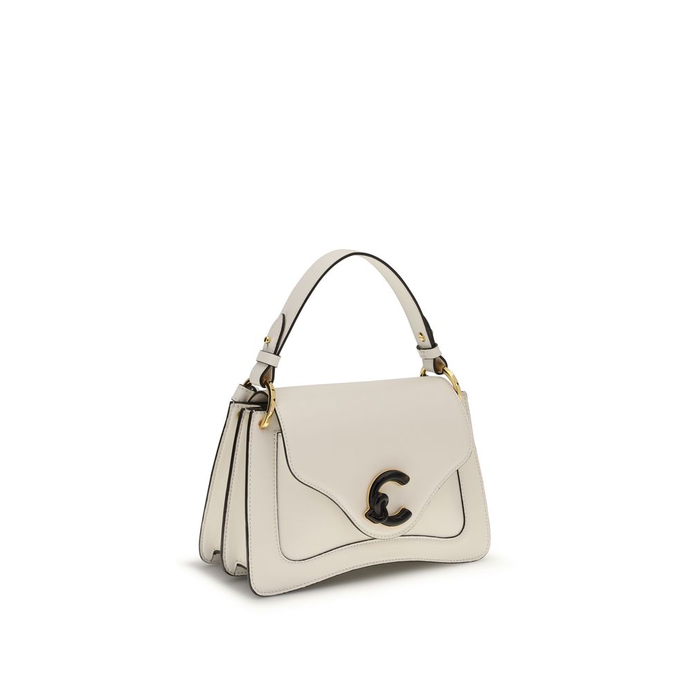 Coccinelle - Beige Calf Leather Bos Taurus Shoulder Bag