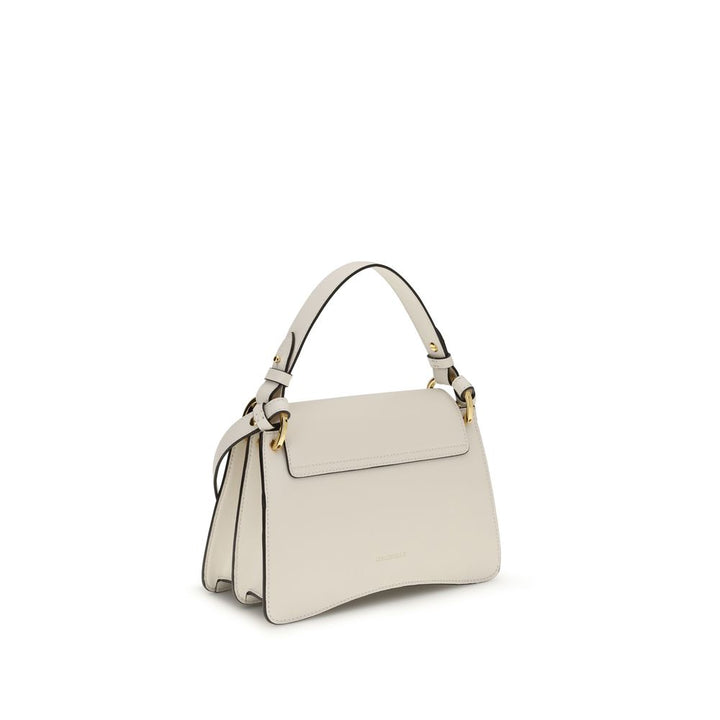 Coccinelle - Beige Calf Leather Bos Taurus Shoulder Bag