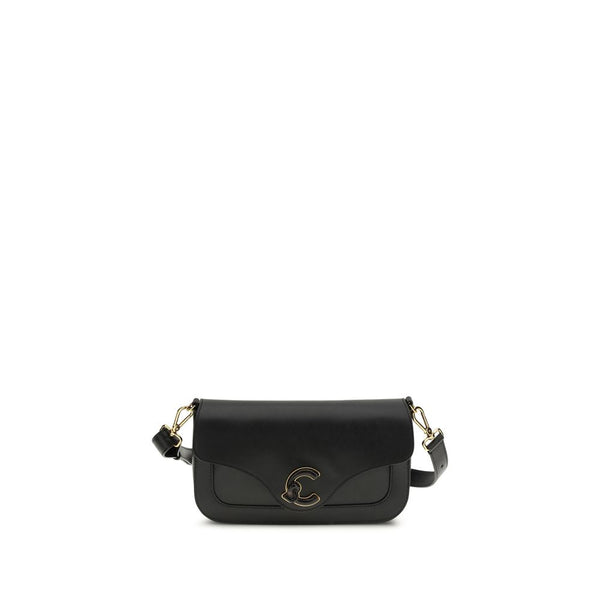 Coccinelle - Black Calf Leather Bos Taurus Shoulder Bag