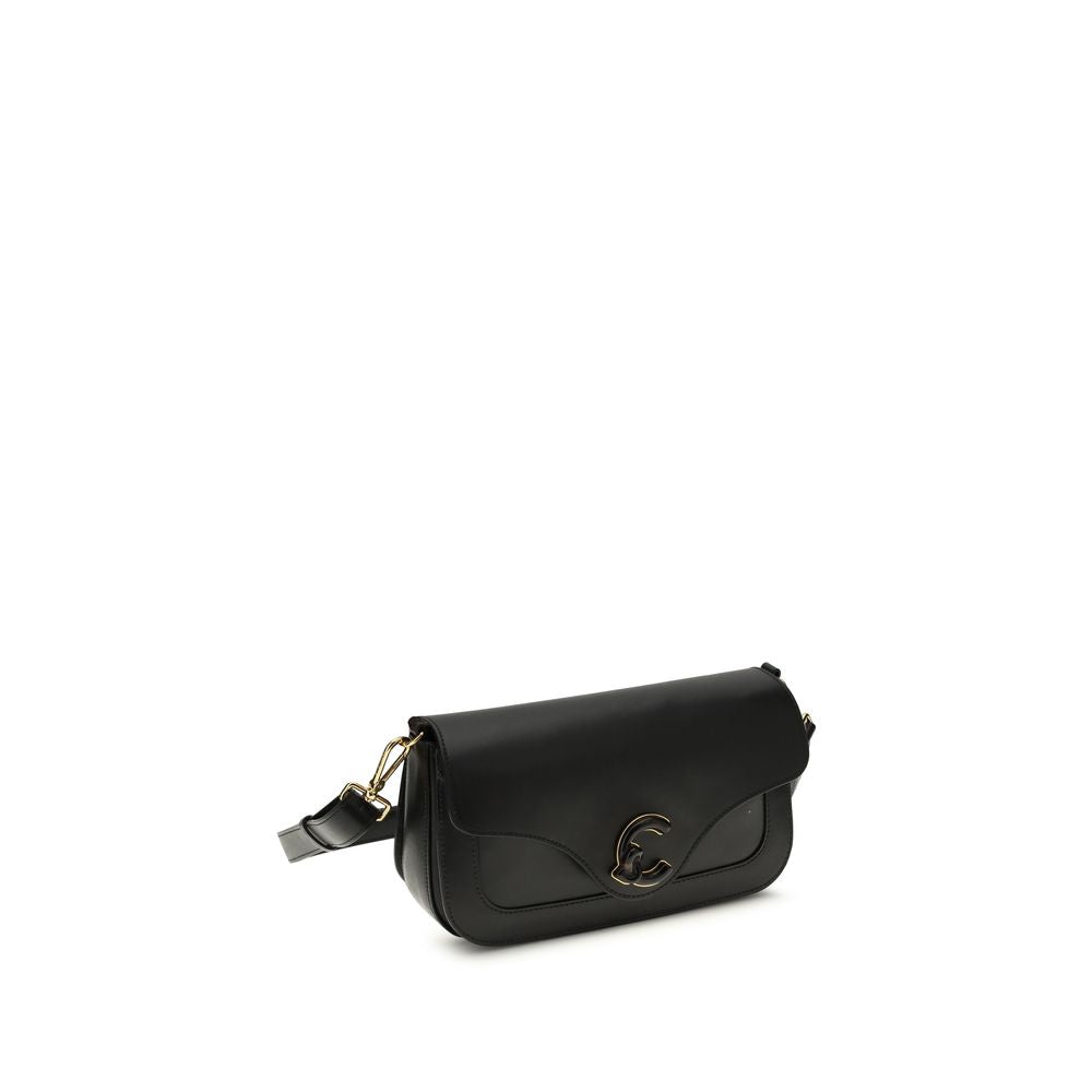 Coccinelle - Black Calf Leather Bos Taurus Shoulder Bag