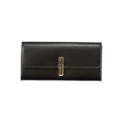 Furla Nero Leather Woman Wallet