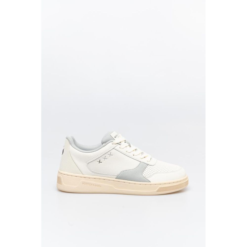 Scotch &amp; Soda White And Low Top Sneakers