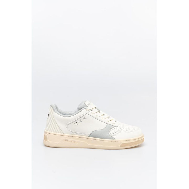 Scotch &amp; Soda White And Low Top Sneakers