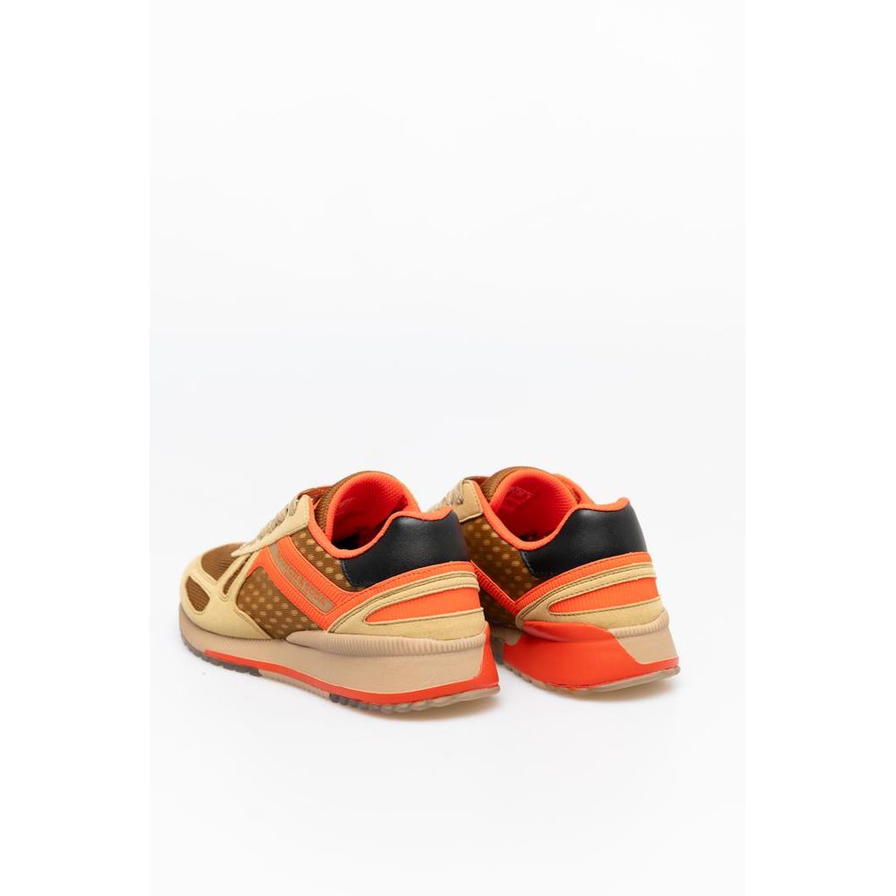 Scotch &amp; Soda Beige Leather Sneakers