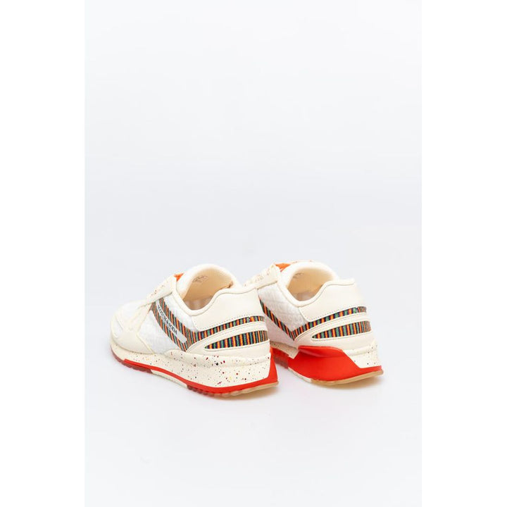 Scotch &amp; Soda White Leather Athletic Sneakers