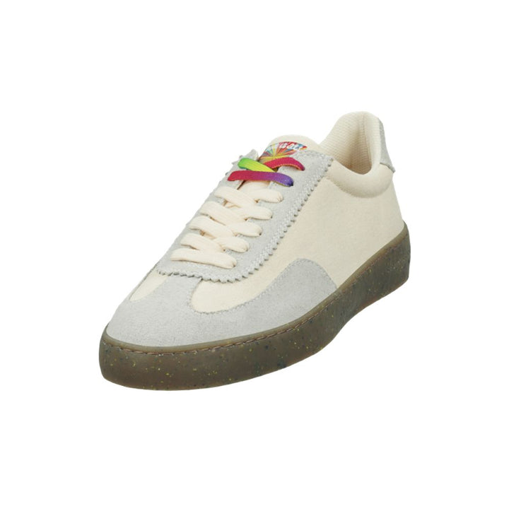 Scotch &amp; Soda White Linen Low Top Sneakers