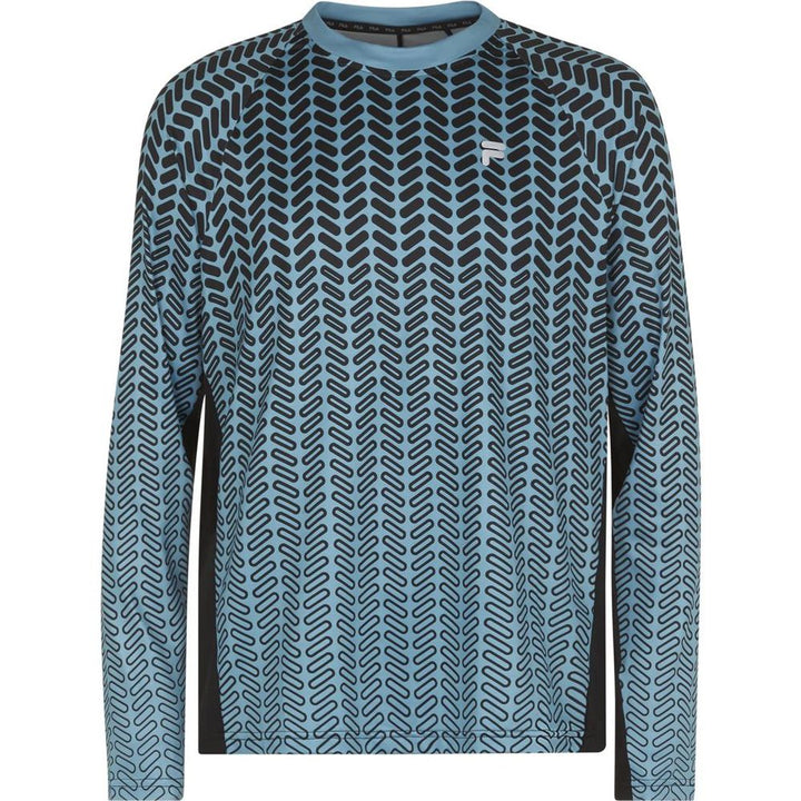 Fila Blue Polyester Sweatshirt