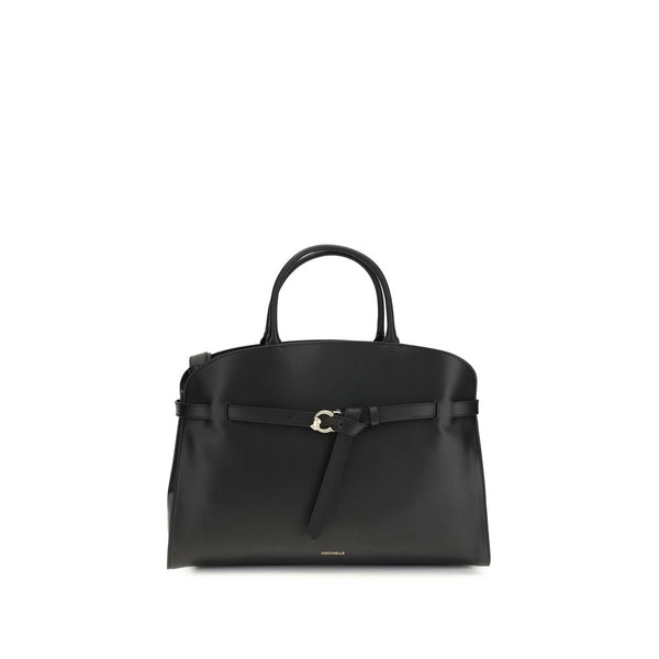 Coccinelle - Black Calf Leather Bos Taurus Handbag