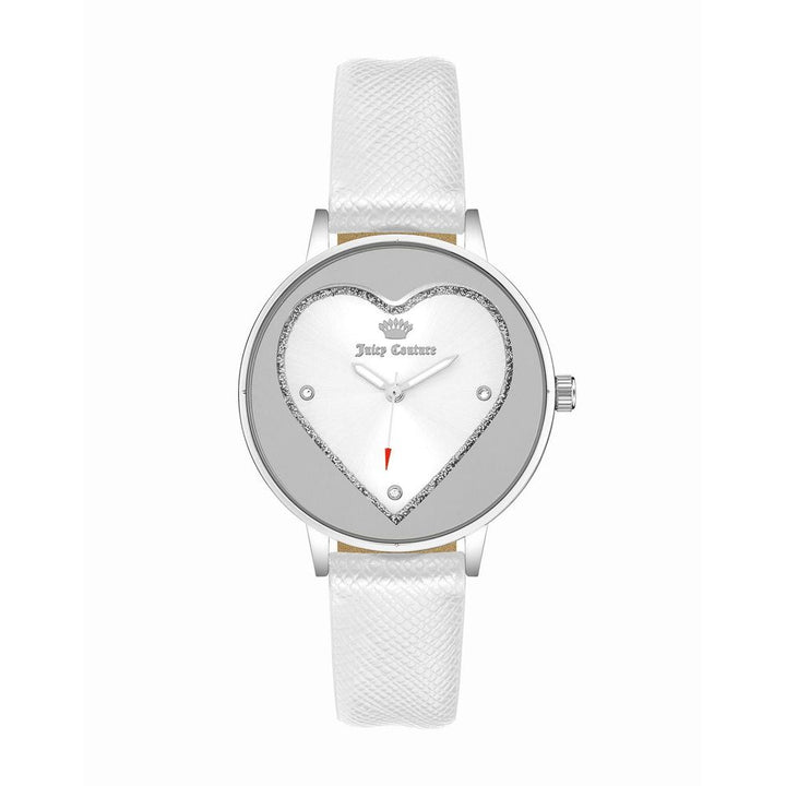 Juicy Couture White Plastic Dress Watch