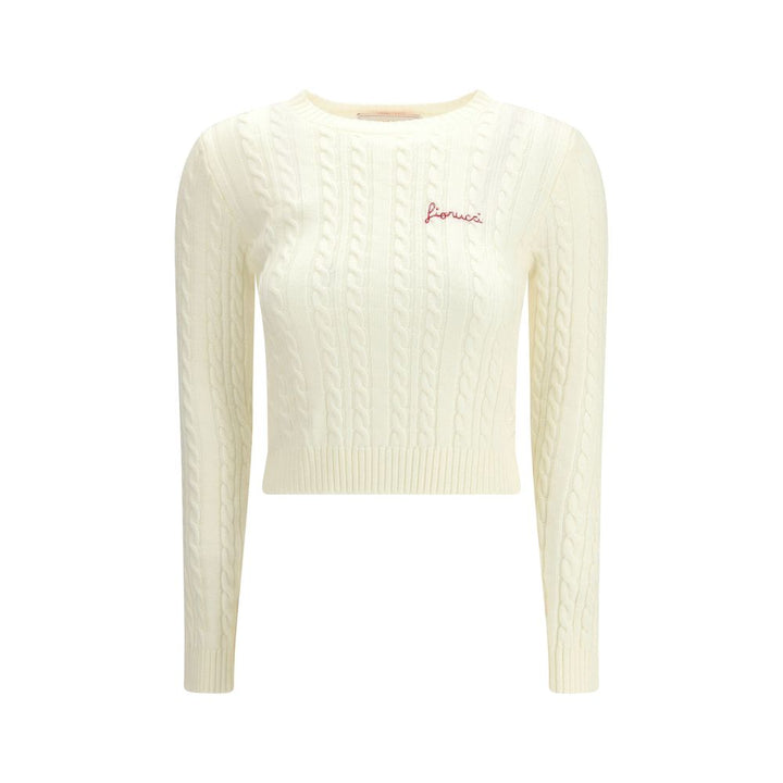 Fiorucci Beige Merino Wool Sweatshirt