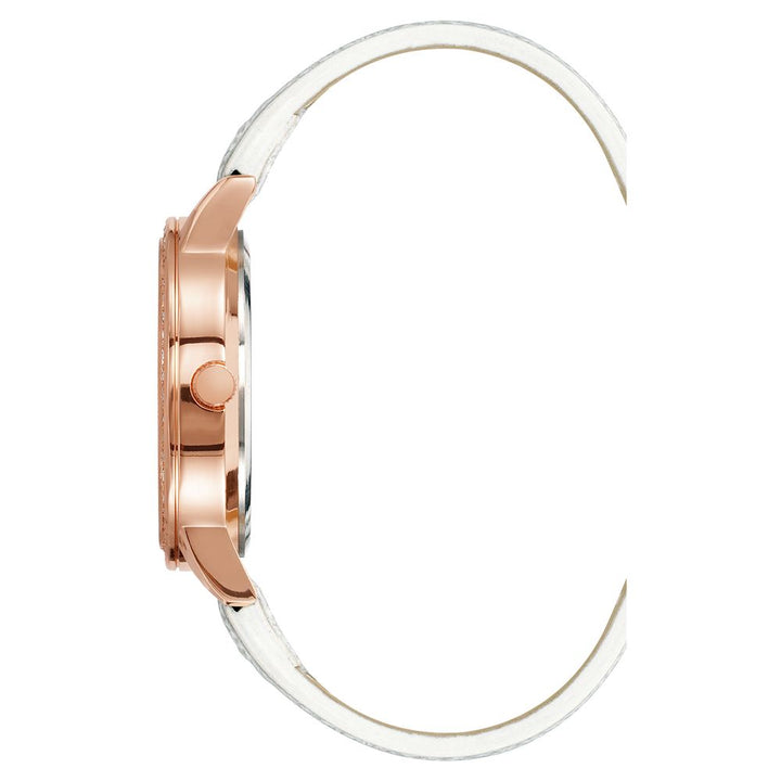 Juicy Couture White Plastic Dress Watch