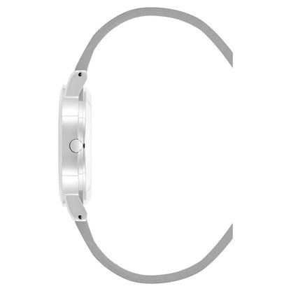 Juicy Couture Silver Plastic Dress Watch
