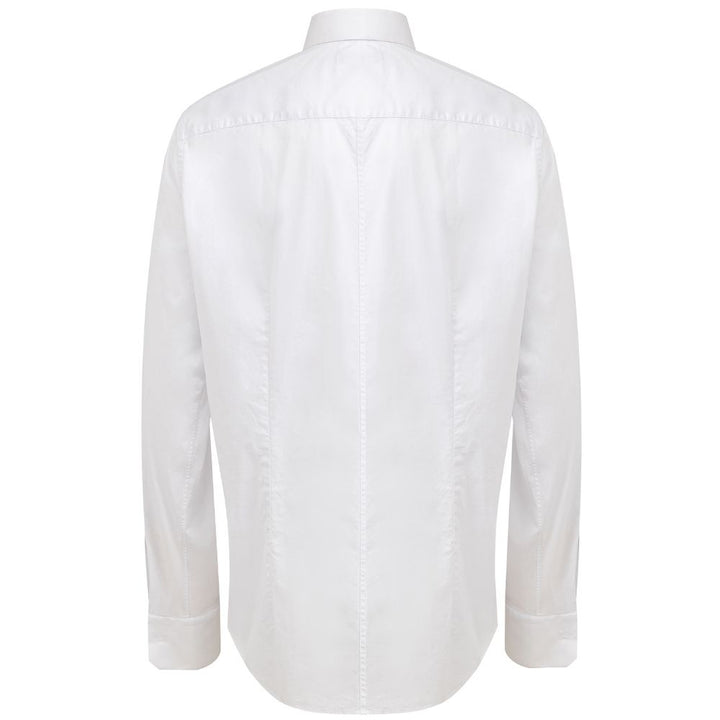 Dolce &amp; Gabbana White Cotton Dress Shirt