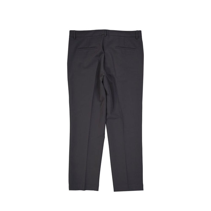BLANCA VITA Gray Elastane Cropped Pants