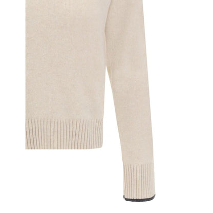Brunello Cucinelli Beige Cashmere Cashmere Sweater