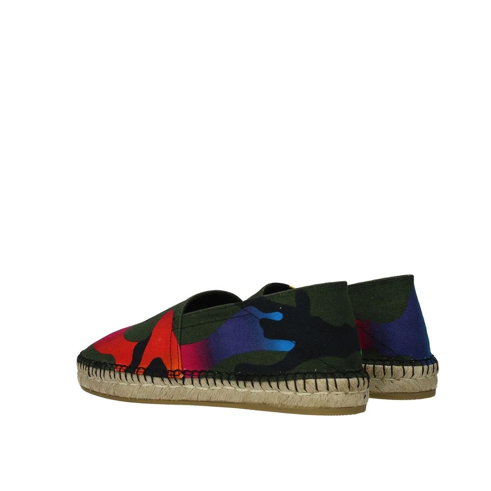 Valentino Garavani Bicolor Canvas Espadrilles
