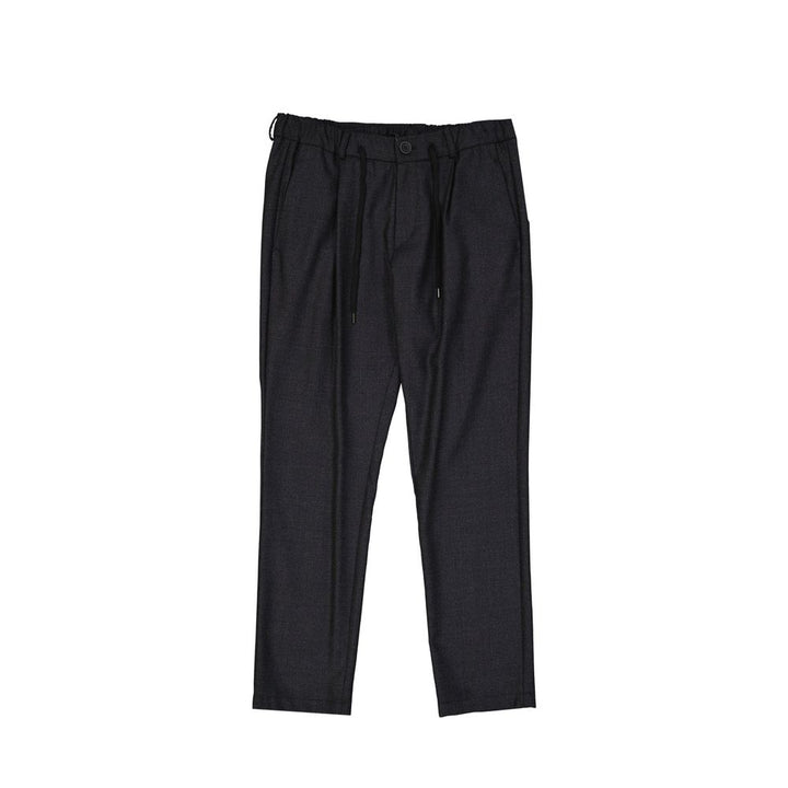 Herno Gray Wool Casual Pants