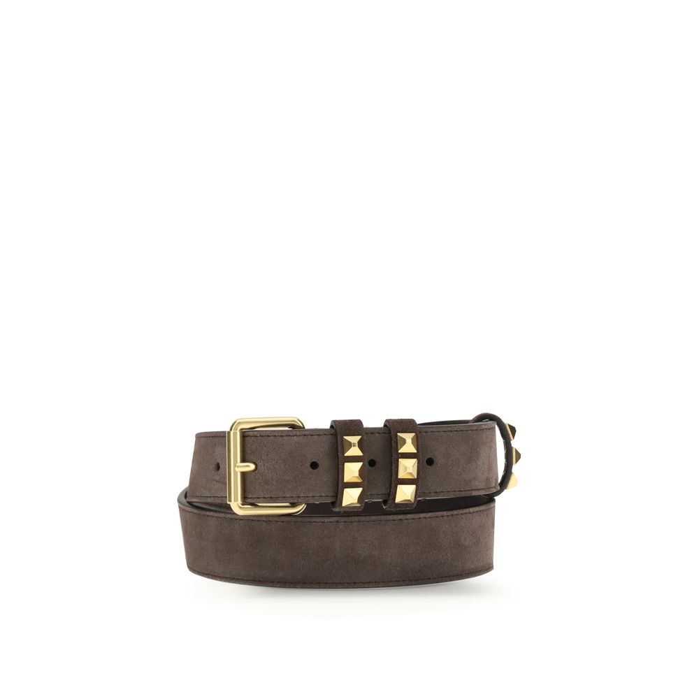 Valentino Garavani Brown Lamb Ovis Aries Aries Regular Belt