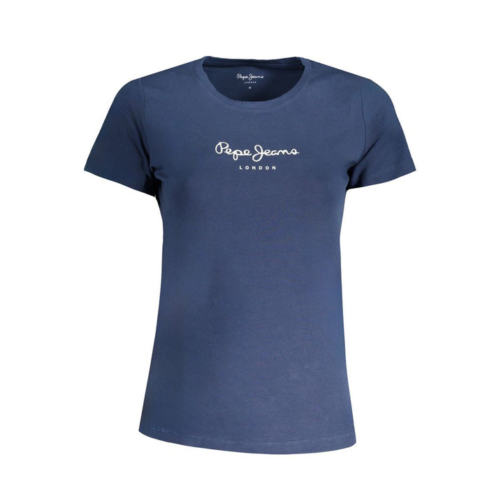 Pepe Jeans Blue Cotton Women&
