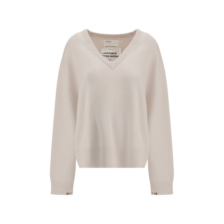 Extreme Cashmere Beige Cashmere Sweater